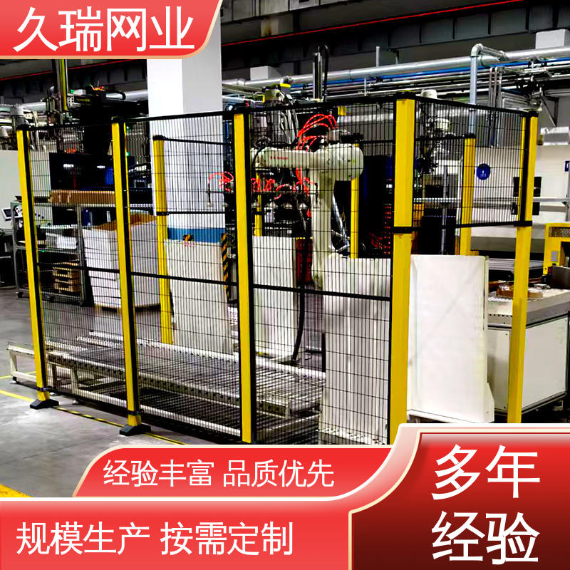 自动化智能设备 隔离网围栏 密孔无缝 建筑工地用 久瑞网业