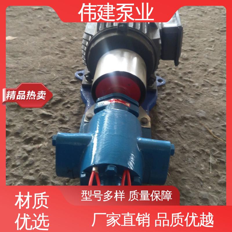伟建生产 高温蒸汽 沥青保温泵 性能稳定 液压油船用