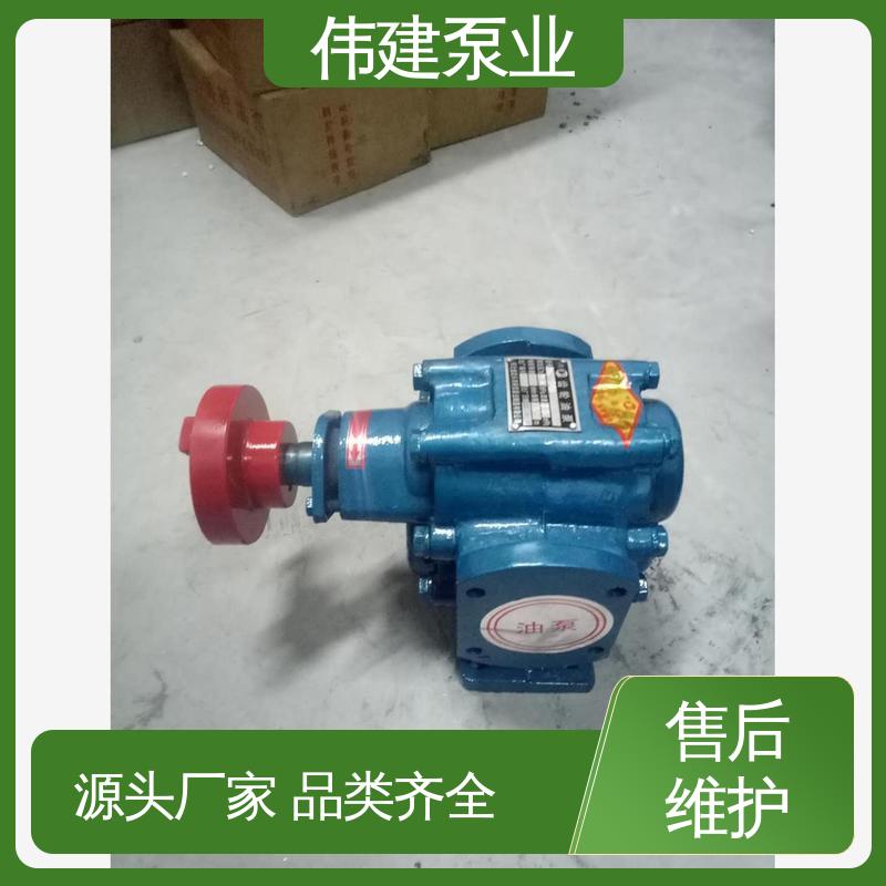 伟建生产 硬齿面泵 煤焦油稠油用 规格齐全 无堵塞耐高温