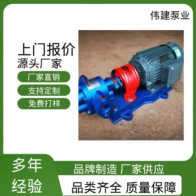 煤焦油稠油用 高流量 不锈钢齿轮泵 规格齐全 伟建生产