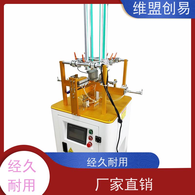 维盟电子产品纸盒成型设备代替人工节省成本
