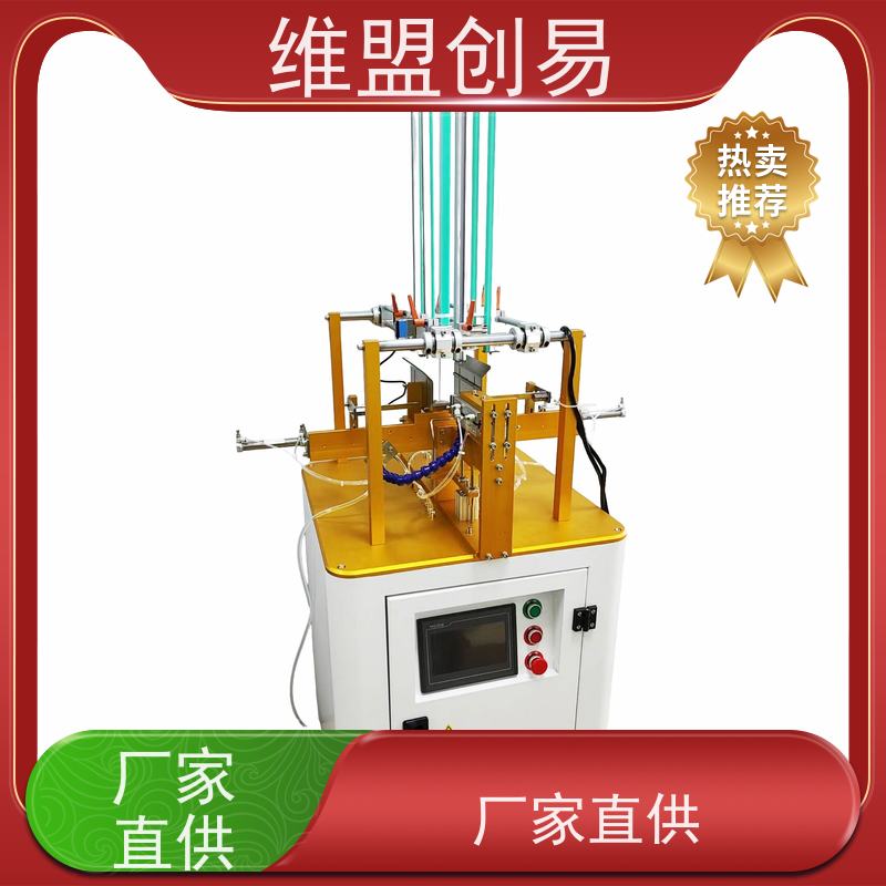 维盟电子产品纸盒成型设备代替人工提高效率