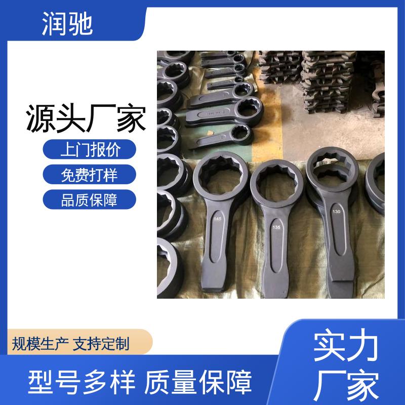 润驰供应 高碳钢材质 铝青铜 英制 锤击开口扳手 