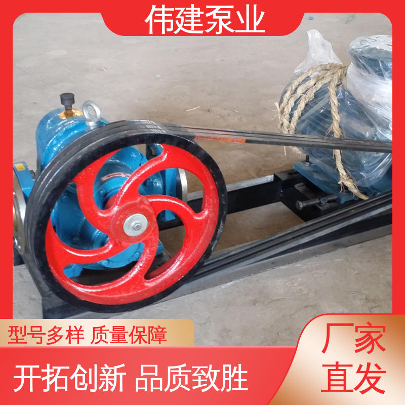 伟建生产 粘度物料输送用 支持定制 罗茨油泵 大流量