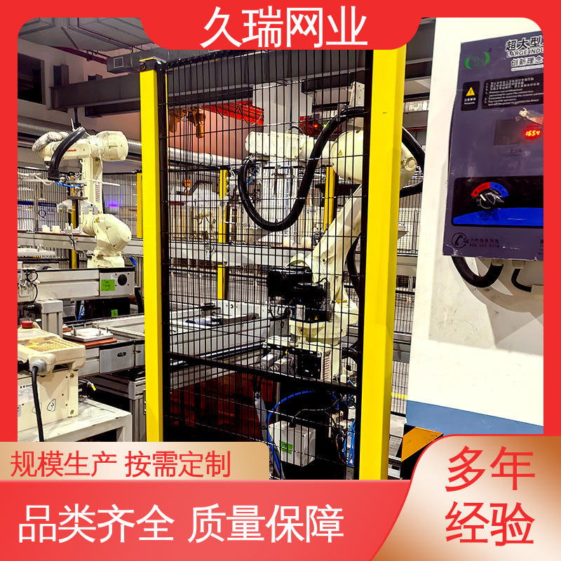 网面平整光滑 机场工厂用 玻璃围栏 不易变形 久瑞网业
