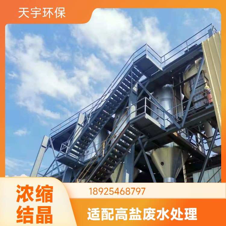 真空蒸发浓缩装置 节能装置 电渗析脱盐用 母液干化机组 天宇环保
