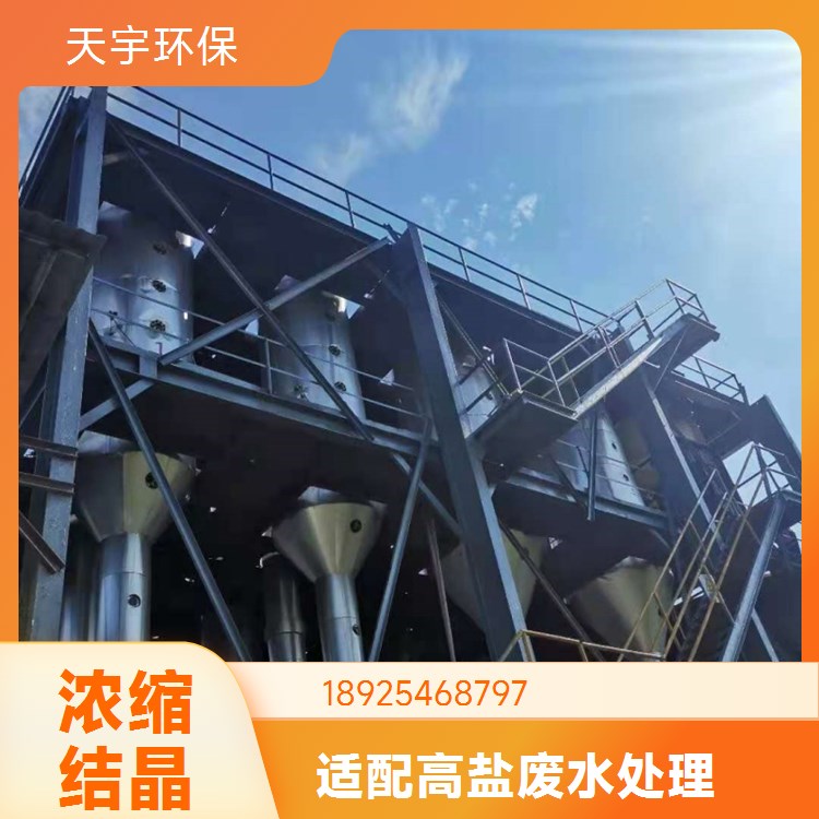 天宇环保供应 性能稳定 氯化钾提纯 冶金行业用 高盐废水处理设备