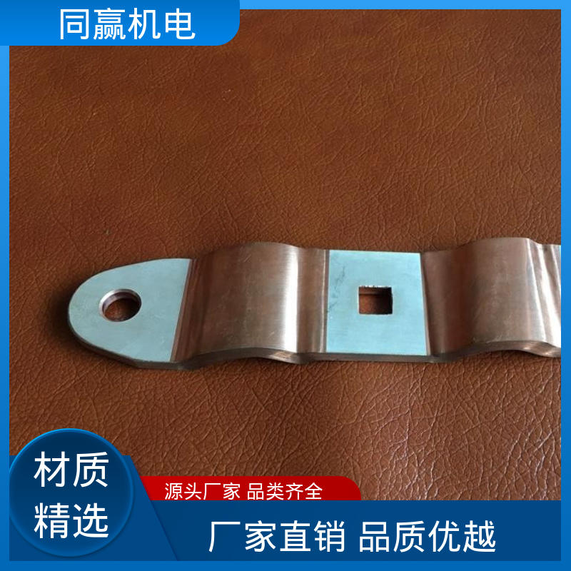 做工精细 矩形铜母线伸缩节 125x10mm 化工应用 同赢供应