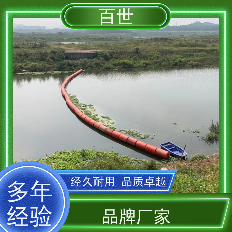 百世 泥石流多发区 拦污浮筒 网格化拦截 柔性连接