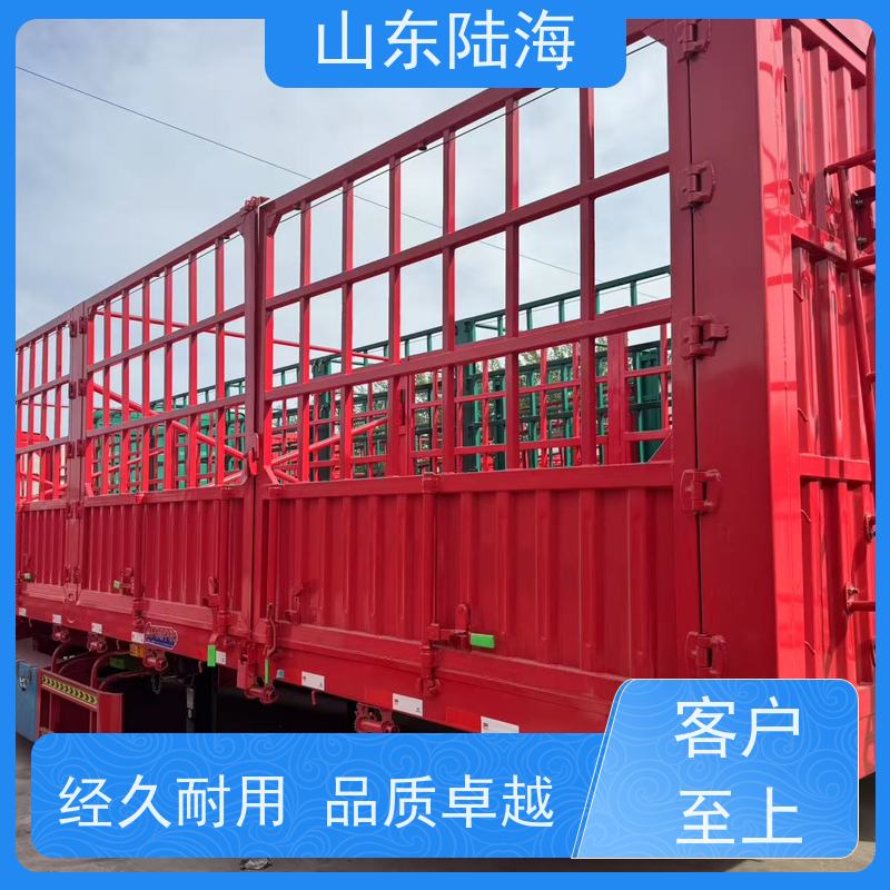 源头实力厂家 13米集装箱花篮半挂车 加固底盘 应用型广