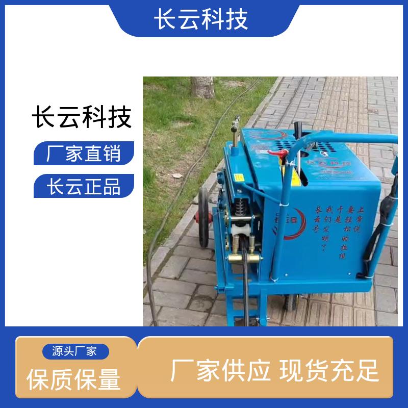  光缆牵引机施工方案 长云7号 拉力大布缆更高效 