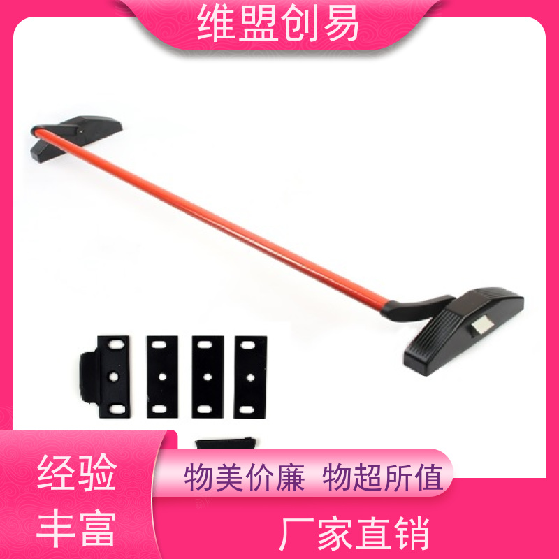 咸阳逃生出口锁具生产厂家铝合金门天地插销推杆锁