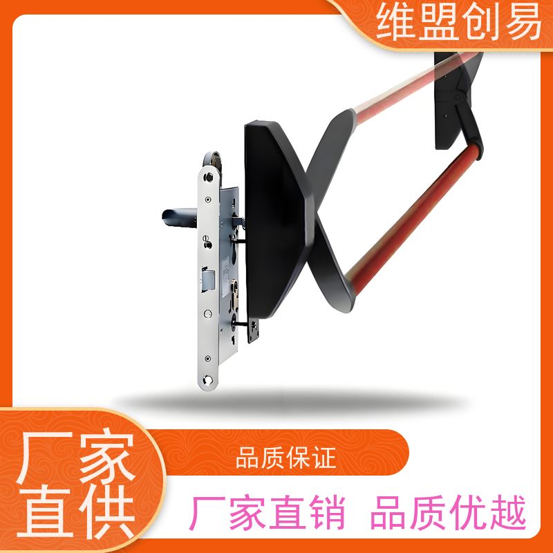 长沙有框玻璃门逃生出口锁具生产厂家下压式推杆锁