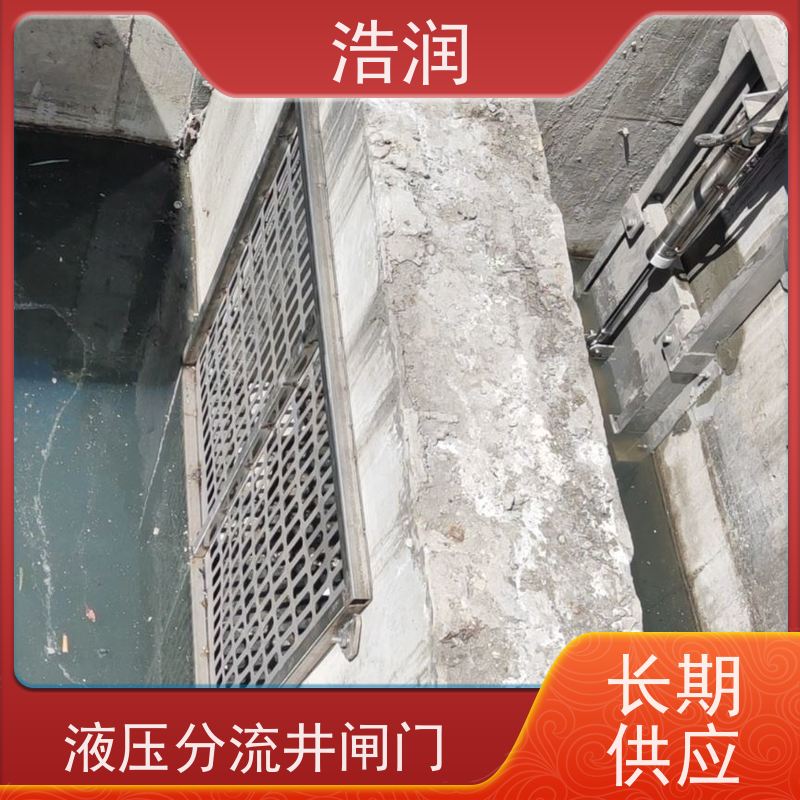 浩润 智能液动下开闸门 防腐性强 结构合理 性能稳定