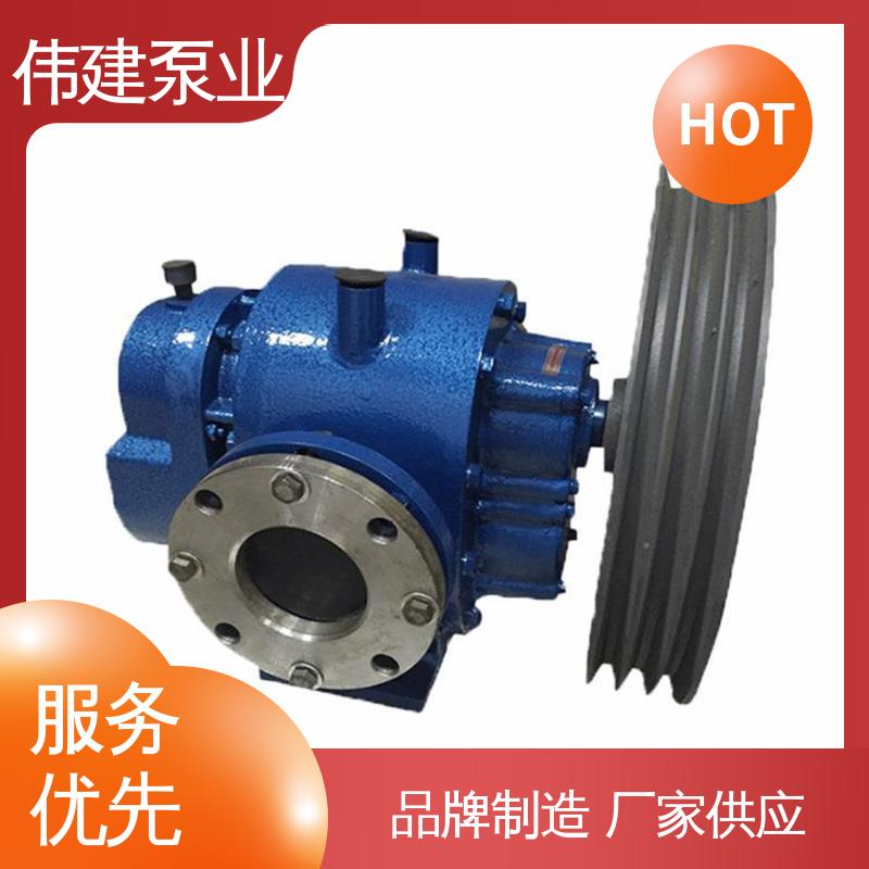伟建供应 支持定制 LCX罗茨泵 噪音小体积小 糖蜜糖浆卸车用