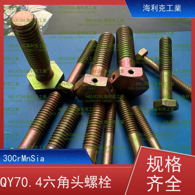 海利克精工制造 QY70.6-2001 六角头螺栓 45# M4M5