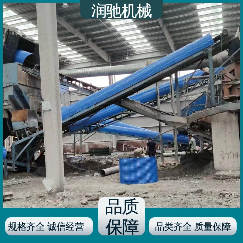 碎石场用 厚度可选 弓形波浪 输送机密封罩 润驰供应