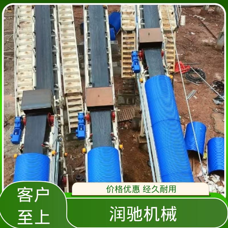 润驰供应 输送机密封罩 过环评验收 蓝色B1000 抗弯强度高