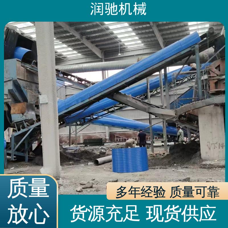 润驰供应 采石场用 输送机保护罩 可开检查窗 蓝色B1000