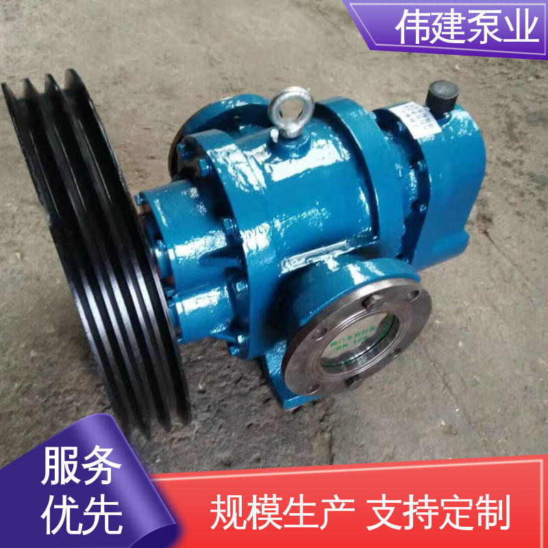 LC减速机罗茨泵 橡胶树脂输送用 无泄漏效率高 支持定制 伟建供应