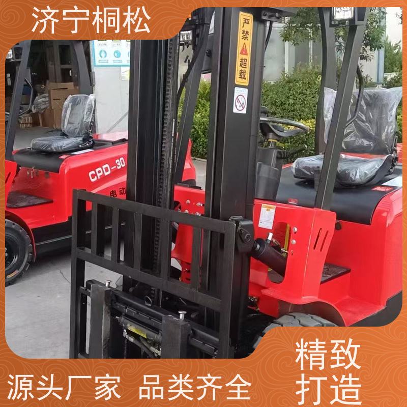 桐松机械 可升高3米 3.5T环保电动叉车 4000w无刷交流电机 服务刚开始
