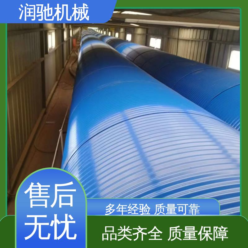 润驰供应 使用寿命长 蓝色B1000 皮带机观察罩 水泥厂用
