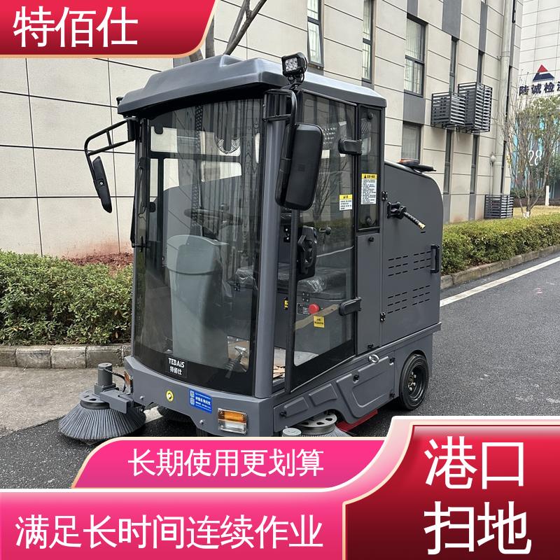 特佰仕 冶金车间扫地车 水泥粉尘、碎石颗粒、原料碎屑清洁