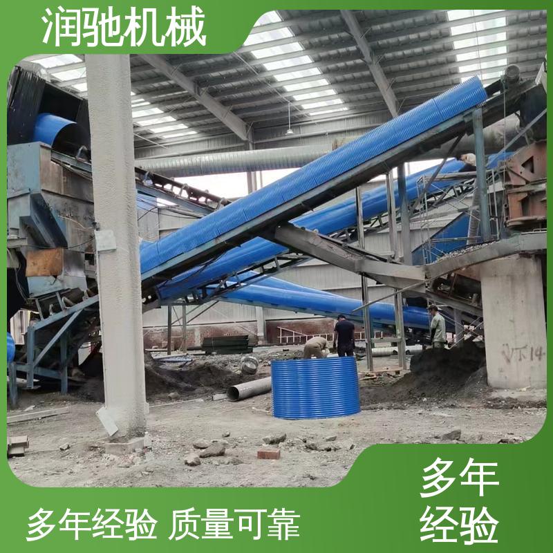 蓝色B1000 可开检查窗 石料厂用 皮带机遮雨棚 润驰供应