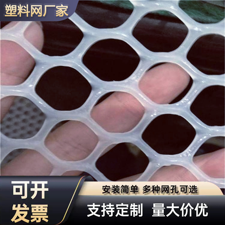 特信 围菜园的塑料网 可开票 养殖漏粪网白色养鸡脚垫