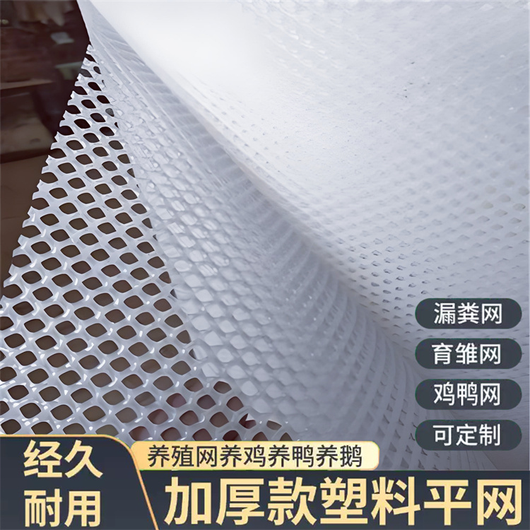 特信 源头厂家 养殖漏粪网白色养鸡脚垫 聚乙烯网