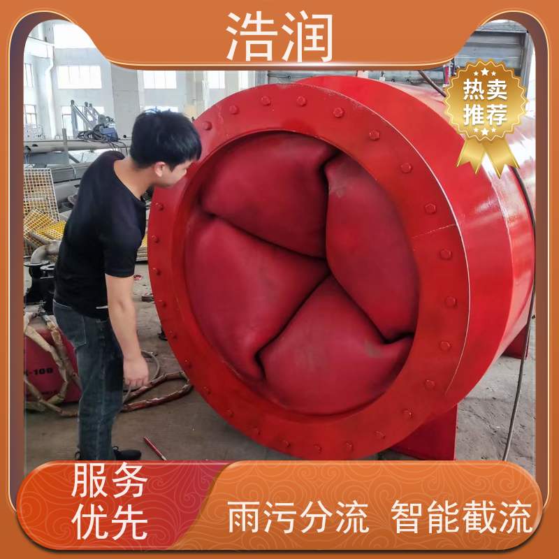 浩润 防倒灌插入式柔性截流装置 HRRXJ-DN300-DN1000 诚信经营