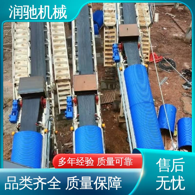 蓝色B1000 耐酸碱抗老化 水泥厂用 拱形传送带罩 润驰供应