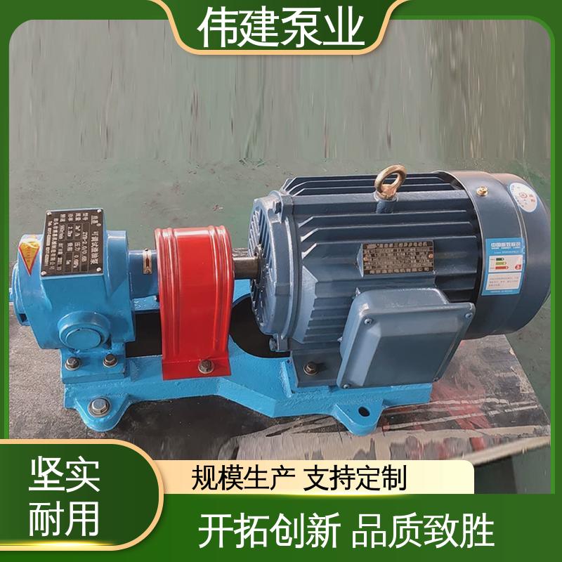 伟建生产 规格齐全 流量大扬程高 硬齿面泵 豆浆豆渣用