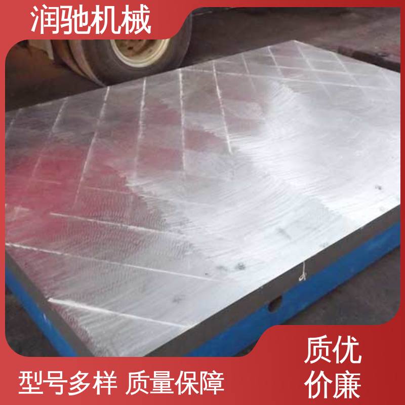 润驰供应 0级1级精度测量 齿轮箱试验台底座 铸钢平台 