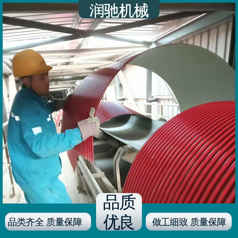 钢厂 运输机彩钢罩 弓形波浪 方便拆卸 润驰供应