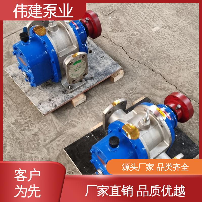 高粘度泵 支持定制 橡胶树脂输送用 噪音小体积小 伟建供应