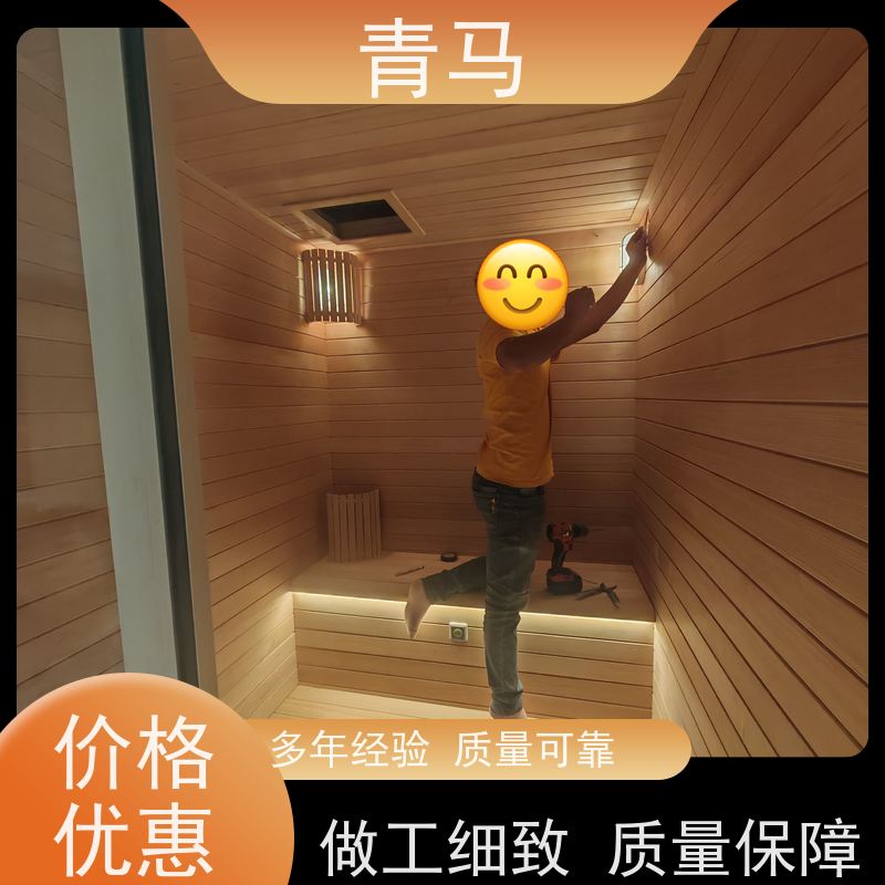 青马 小型干蒸桑拿房 现代简约 支持定制 质量过硬