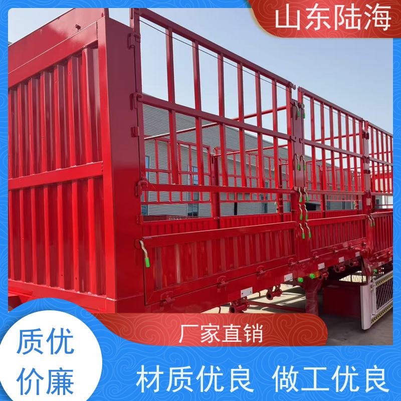 源头实力厂家 轻型花篮半挂车 钢板鼓刹车桥 应用型广