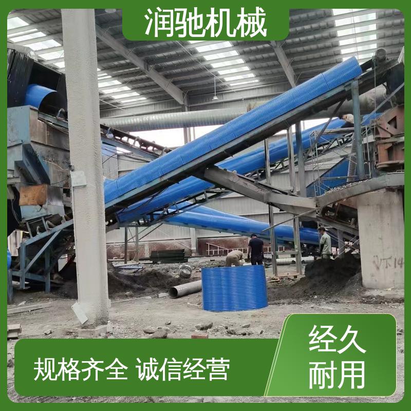 润驰供应 煤矿砂石料厂用 输送机防尘瓦 过环评验收 弓形波浪