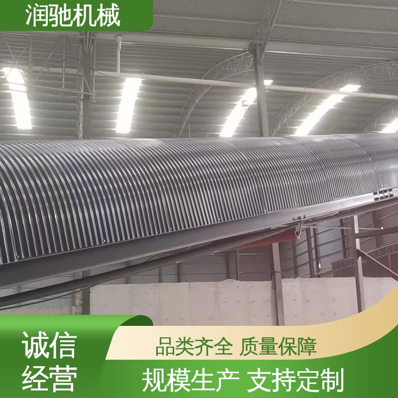 润驰供应 商砼站 蓝色B1000 振动筛密封罩 轻质高强 