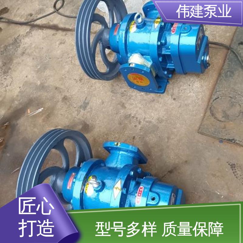 伟建供应 无堵塞耐高温 规格齐全 废机油输送用 可调式渣油泵