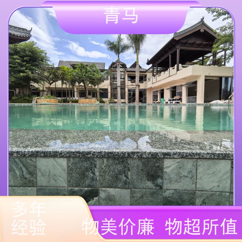 青马 户外游泳池 适用于健身俱乐部 设计 施工 维护 一站式服务