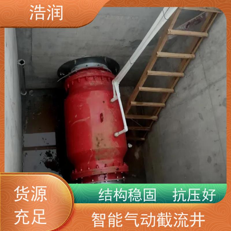 浩润 防倒灌插入式柔性截流装置 不锈钢外壳 货源充足