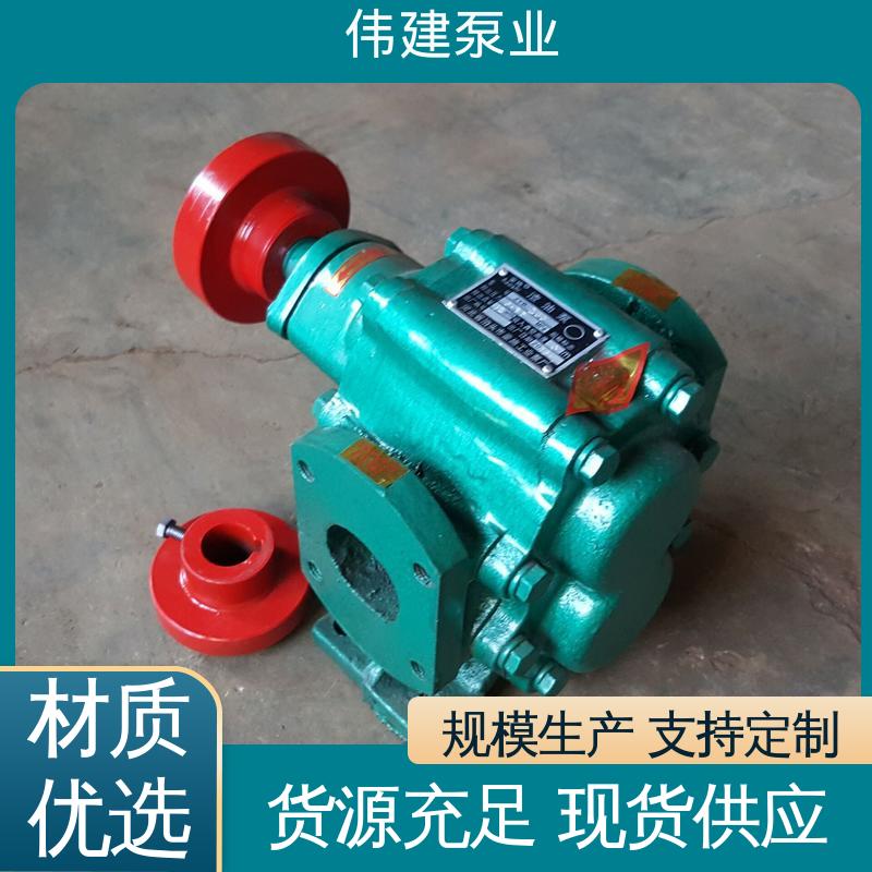 伟建生产 机油柴油液运输用 电动齿轮泵 耐磨性能好 支持定制