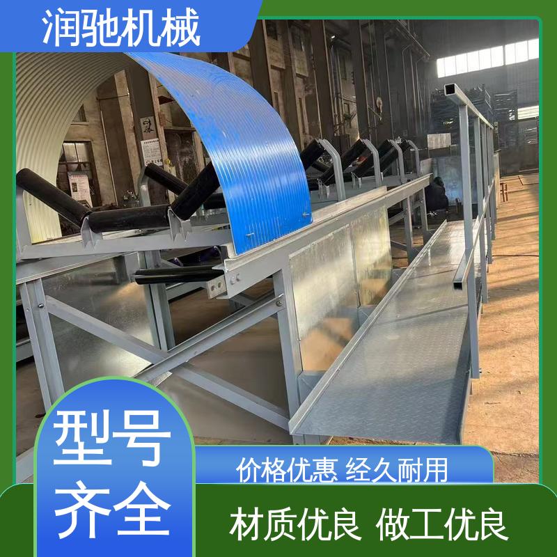 润驰供应 蓝色B1000 采石场用 可开检查窗 皮带机密封罩 