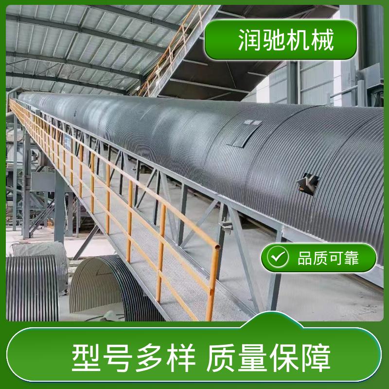 配安装件 半圆形输送机防尘罩 煤矿砂石料厂用 蓝色B1000 润驰供应