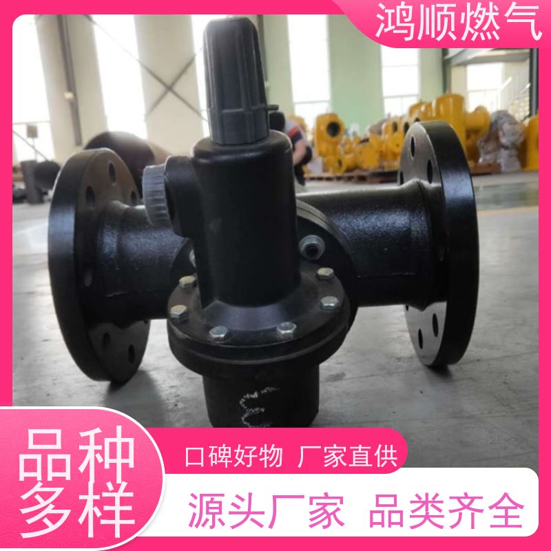 鸿顺 厂家 液化气调压阀稳压器 结构合理坚固耐用 按需定制