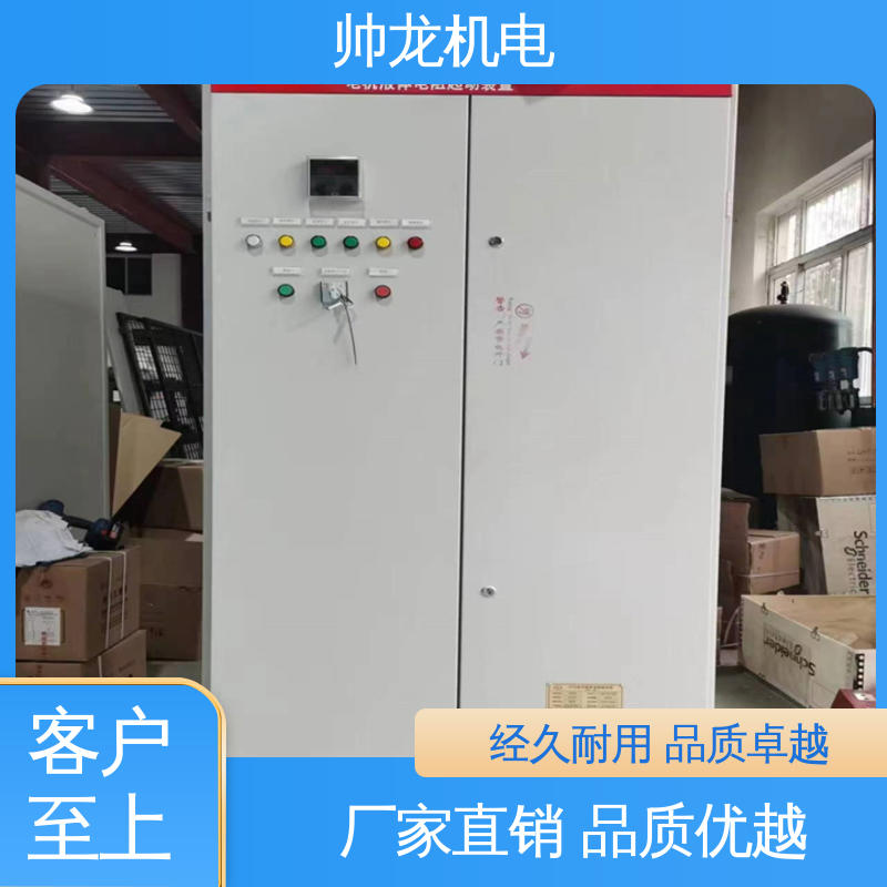 经济实惠 售后完善 耐磨耐用 启动平滑 软起动柜 纺织厂/渣浆泵 帅龙