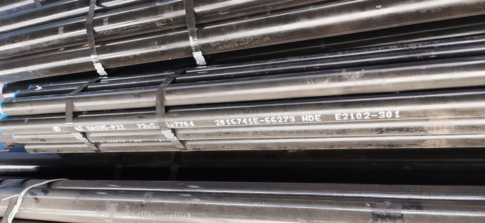  ASME SA213 T22高压锅炉无缝钢管 化工工业用 表面平整 不易腐蚀