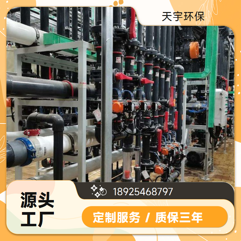 涂装废水处理设备 厂家供应 多规格定制 可定制 电泳漆超滤 天宇